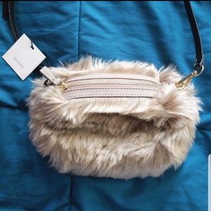 Imogen faux fur purse